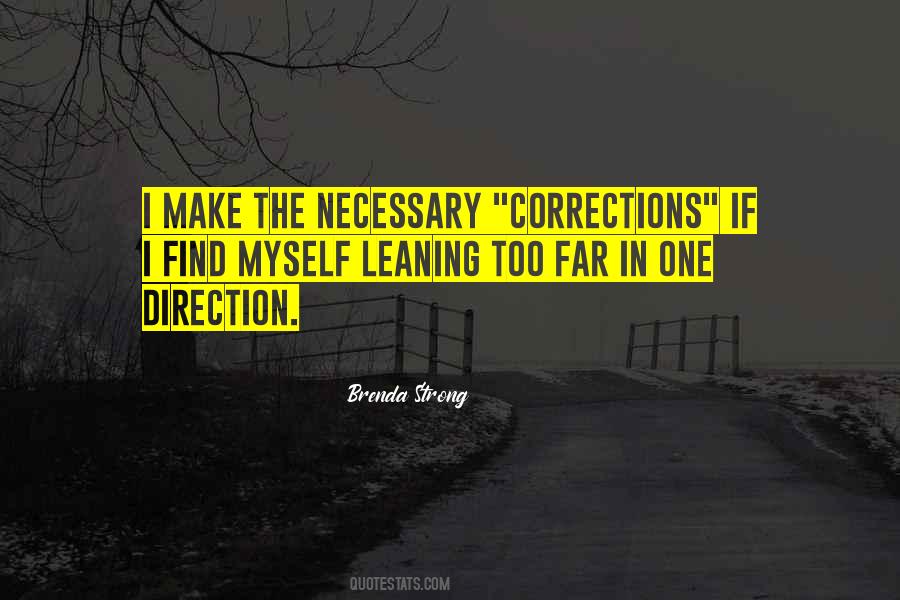 Quotes About Corrections #1400898