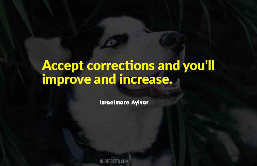 Quotes About Corrections #1453092