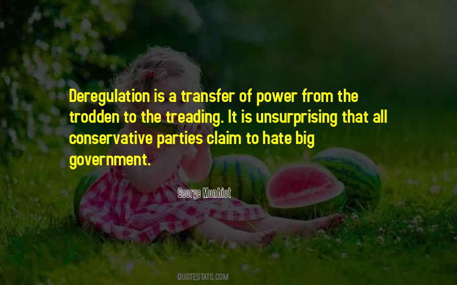 Quotes About Deregulation #107463