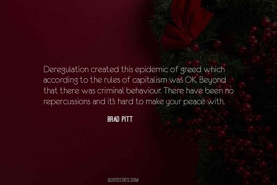 Quotes About Deregulation #146236