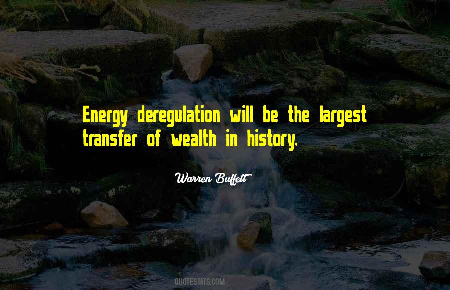 Quotes About Deregulation #831035