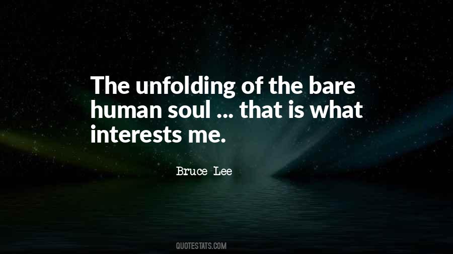 Quotes About Unfolding #1209669