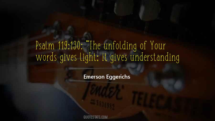 Quotes About Unfolding #1295244