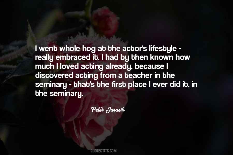 Quotes About Seminary #1025465