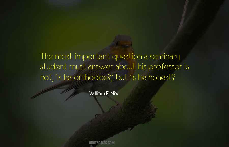 Quotes About Seminary #1064706