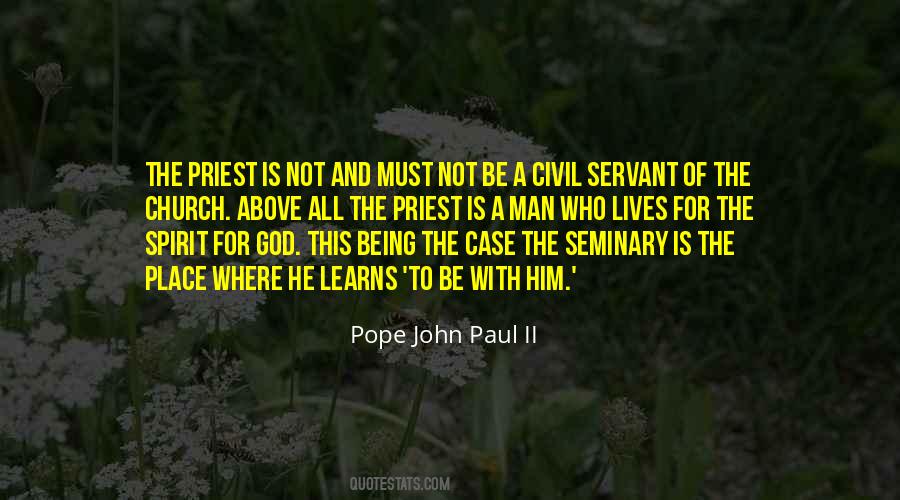 Quotes About Seminary #1841712