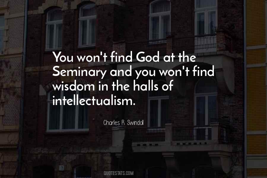 Quotes About Seminary #1860651