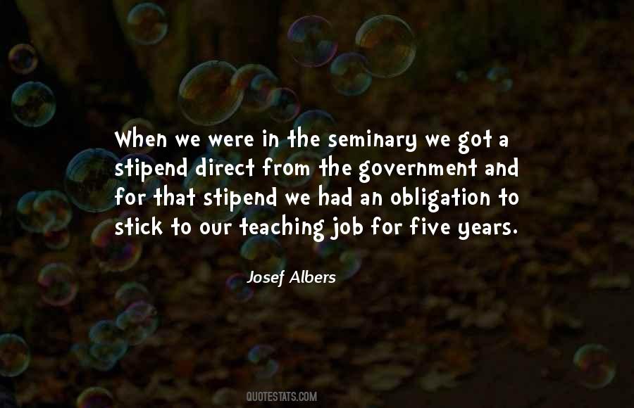 Quotes About Seminary #536841