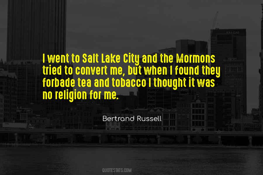 No Religion Quotes #1163472