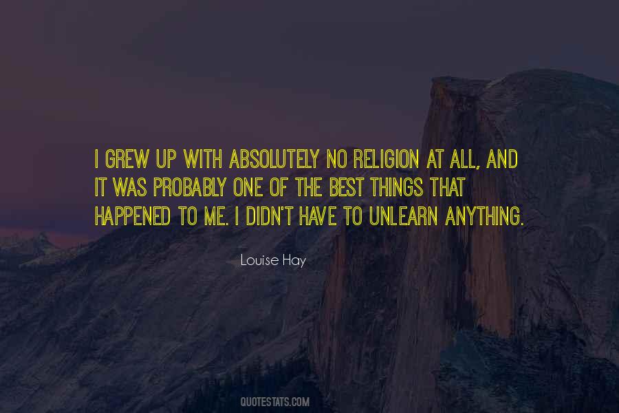 No Religion Quotes #1367180