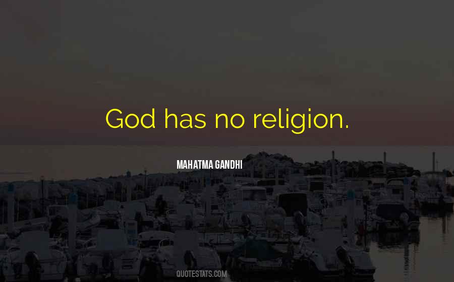 No Religion Quotes #1368310