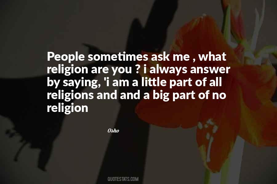 No Religion Quotes #434977