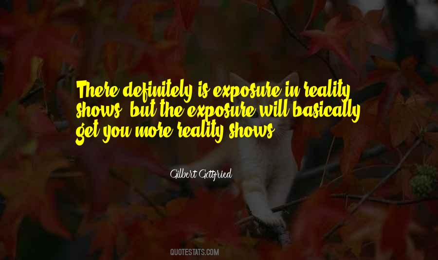 Quotes About Exposure #1296117