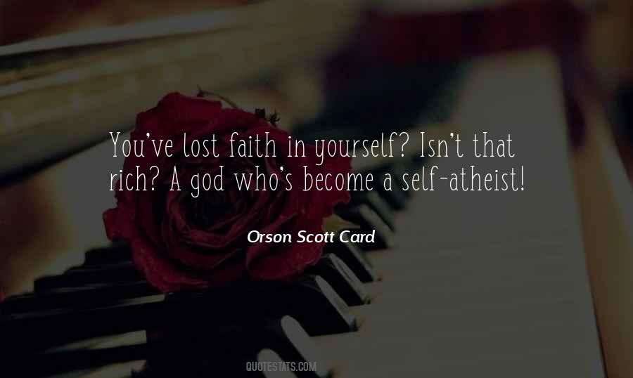 Quotes About Faith In Yourself #141856