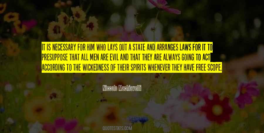 Quotes About Wickedness #1122744