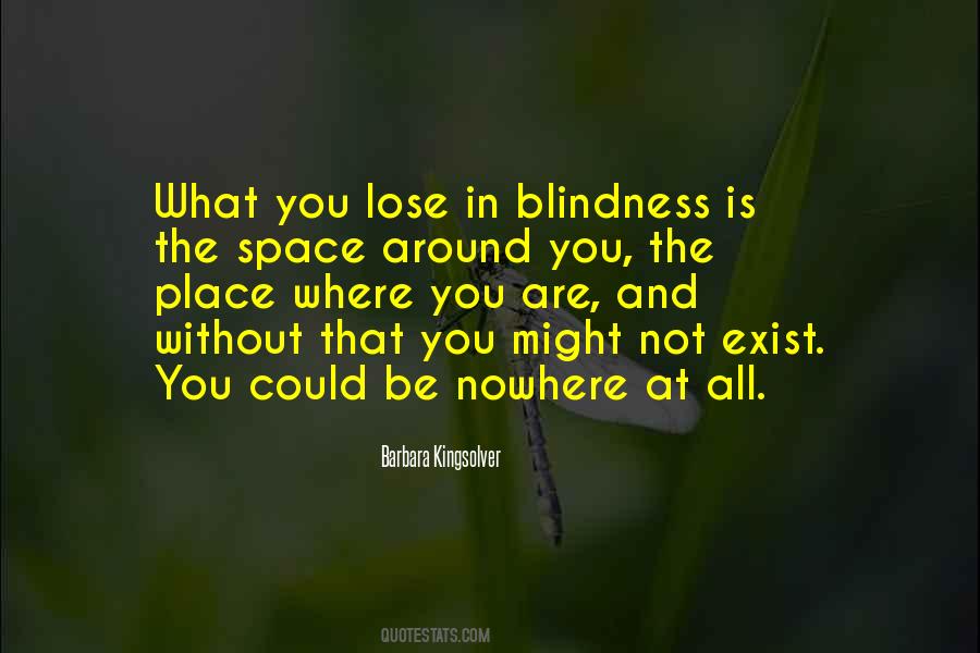 Quotes About Blindness #894088