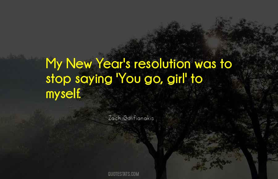 Quotes About New Years Resolution #137652