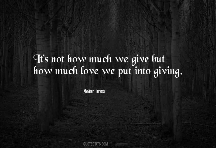 Quotes About Charity Mother Teresa #457064
