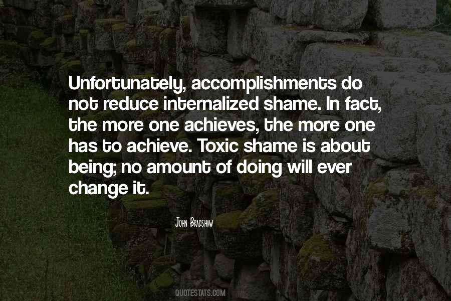 Toxic Shame Quotes #56915