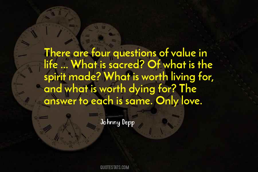 Quotes About Love Johnny Depp #1570611