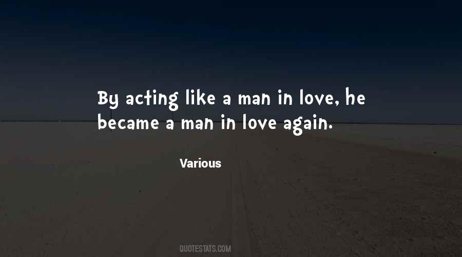 Quotes About A Man In Love #413842