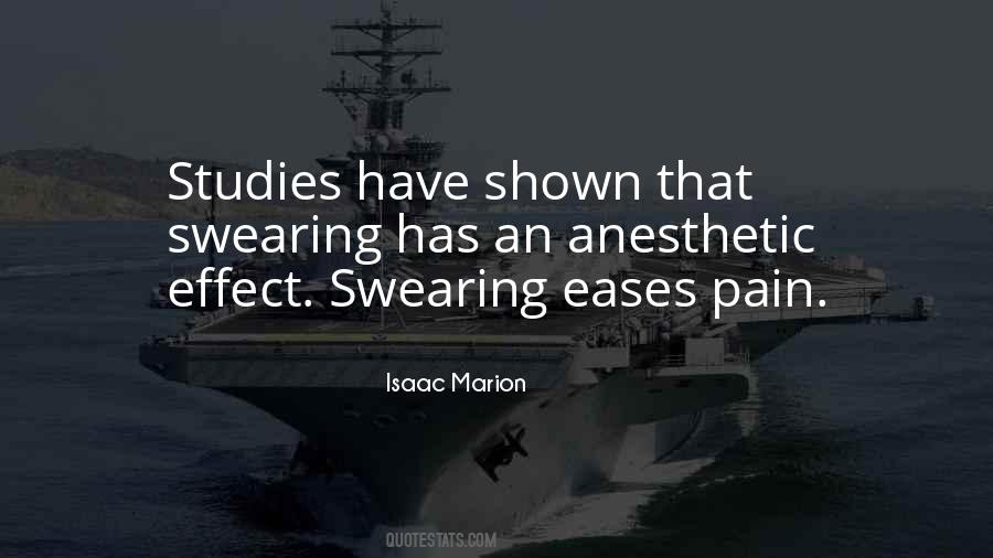 Eases The Pain Quotes #1170391