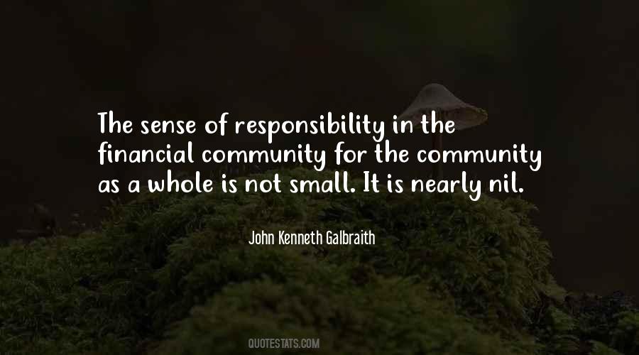 Quotes About Sense Of Responsibility #1073243