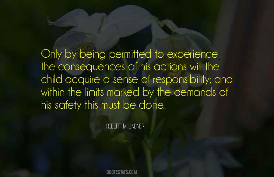 Quotes About Sense Of Responsibility #1371280