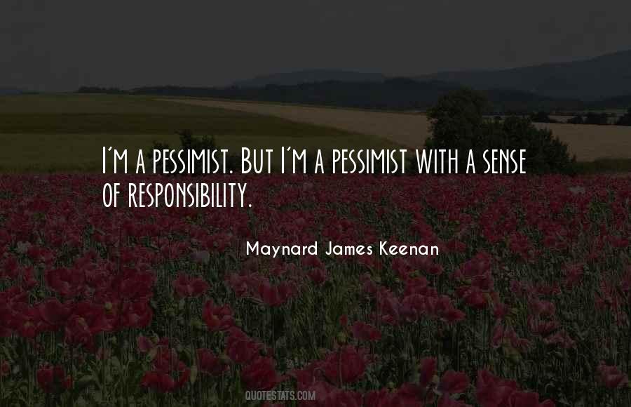 Quotes About Sense Of Responsibility #600741
