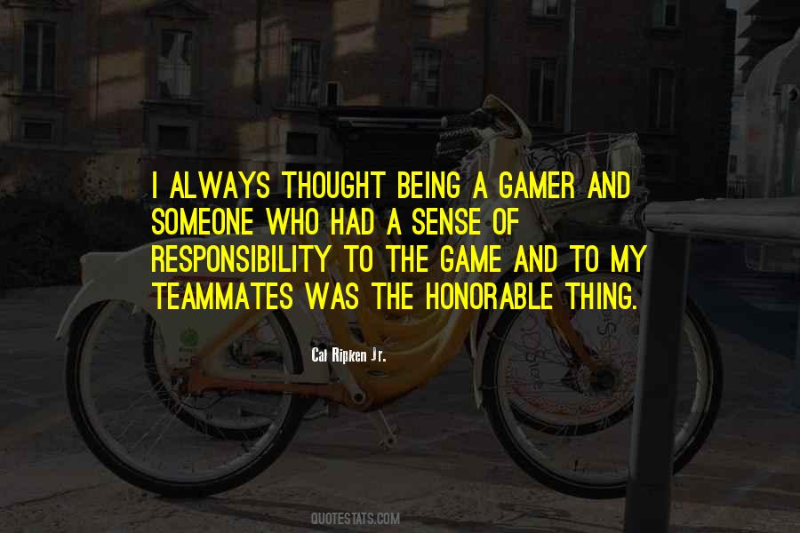 Quotes About Sense Of Responsibility #82906