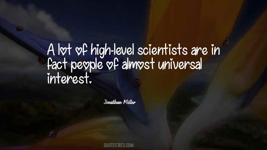Quotes About High Level #1804659