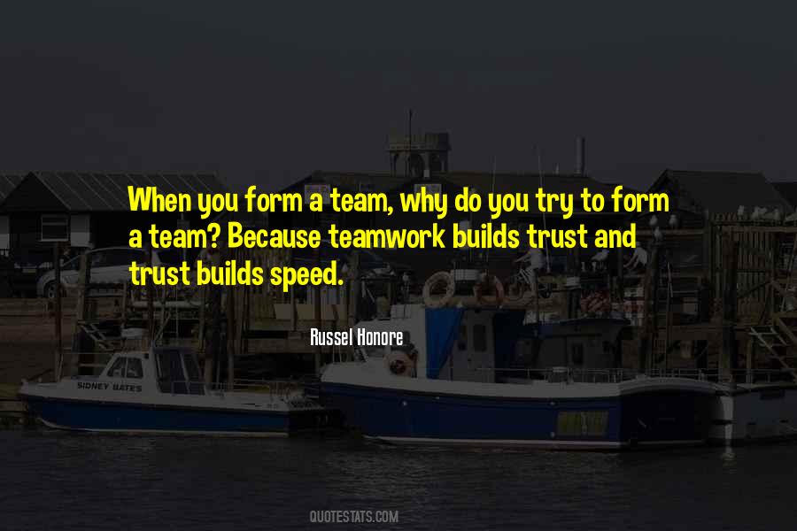 Quotes About Trust And Teamwork #24853