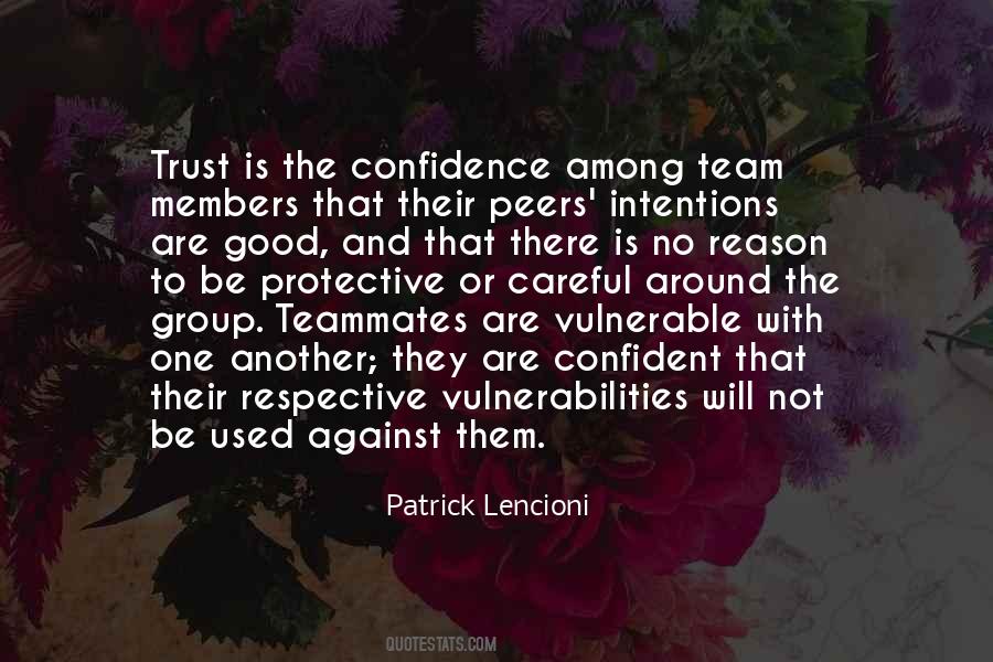 Quotes About Trust And Teamwork #979786