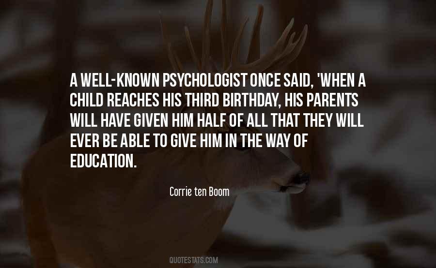 Quotes About Child's Birthday #532993