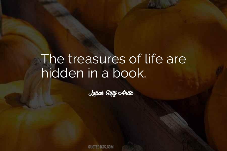 Quotes About Hidden Treasures #1512091