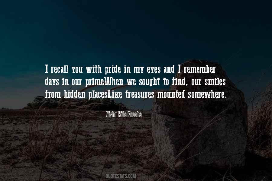 Quotes About Hidden Treasures #366277