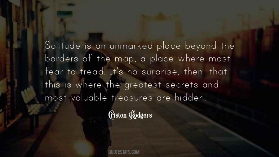 Quotes About Hidden Treasures #55521