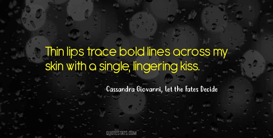 Quotes About Thin Lines #346797