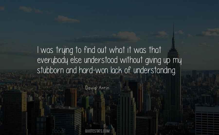 Understanding Giving Quotes #611516