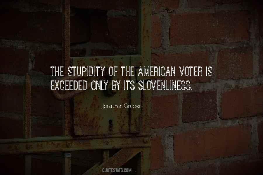 American Voters Quotes #1855642