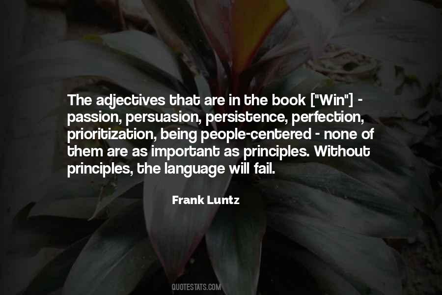 Luntz Quotes #708329