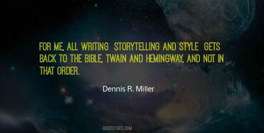 Quotes About Writing Style #120682