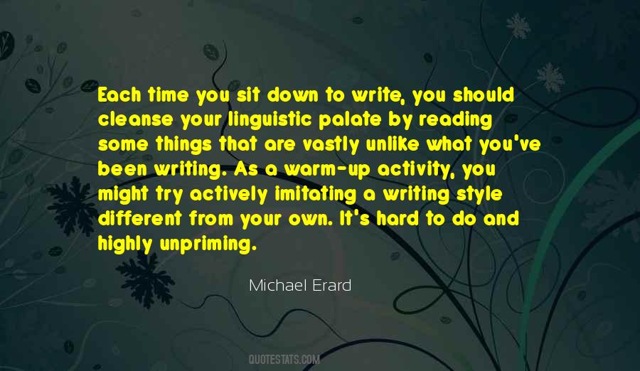 Quotes About Writing Style #1742804