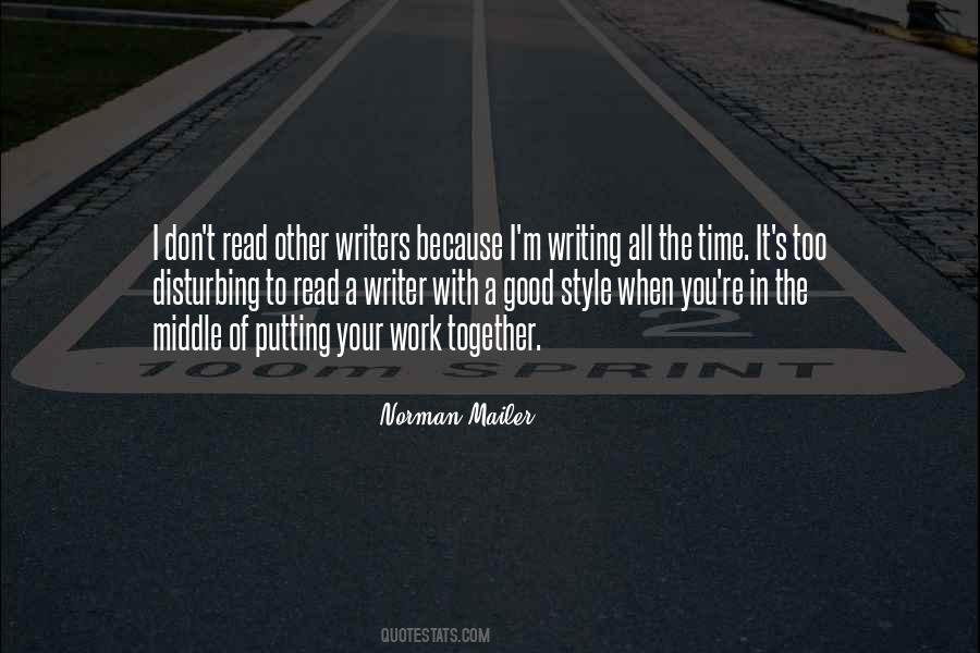 Quotes About Writing Style #361287