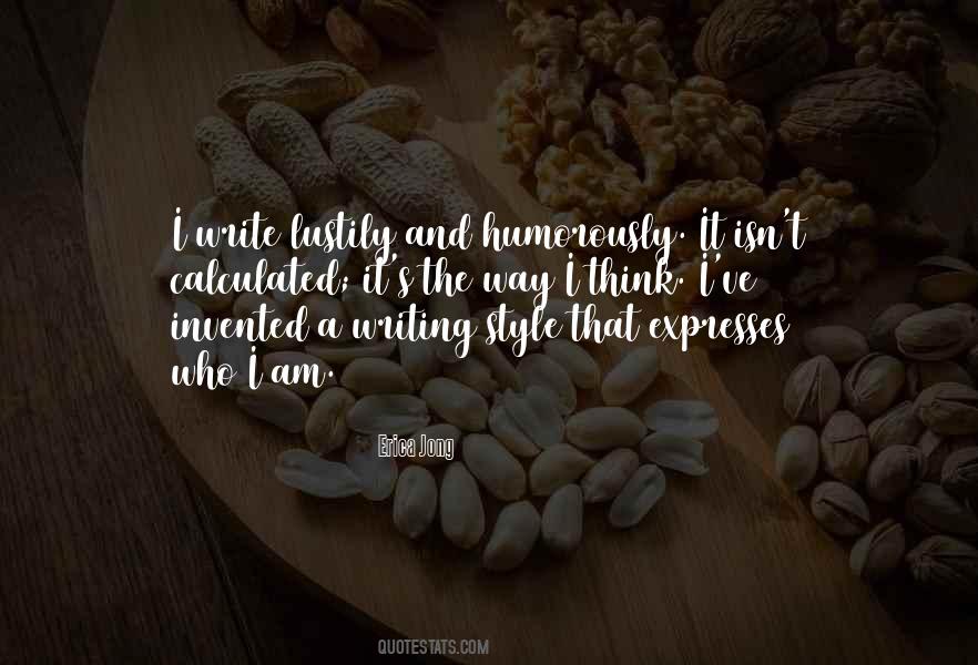 Quotes About Writing Style #433609