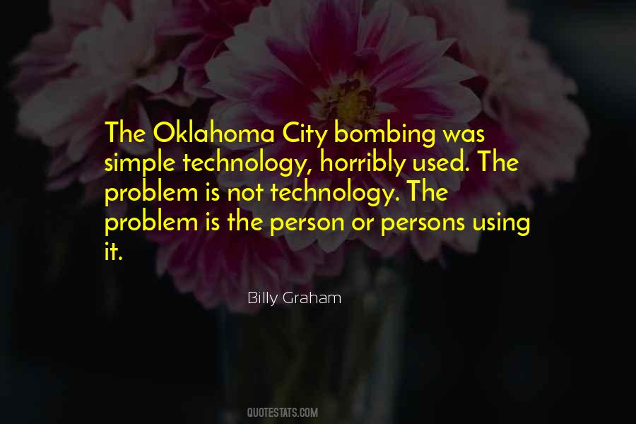 Quotes About Oklahoma City Bombing #681804