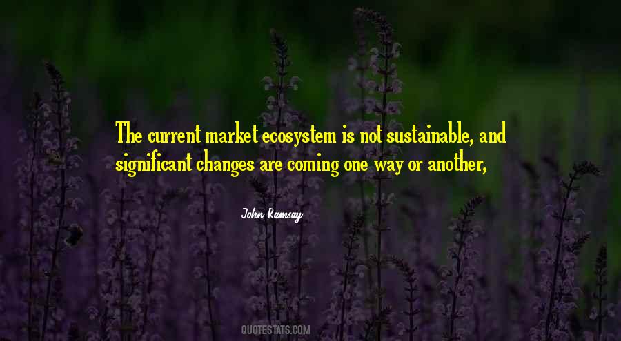 Ecosystems Changes Quotes #1308322