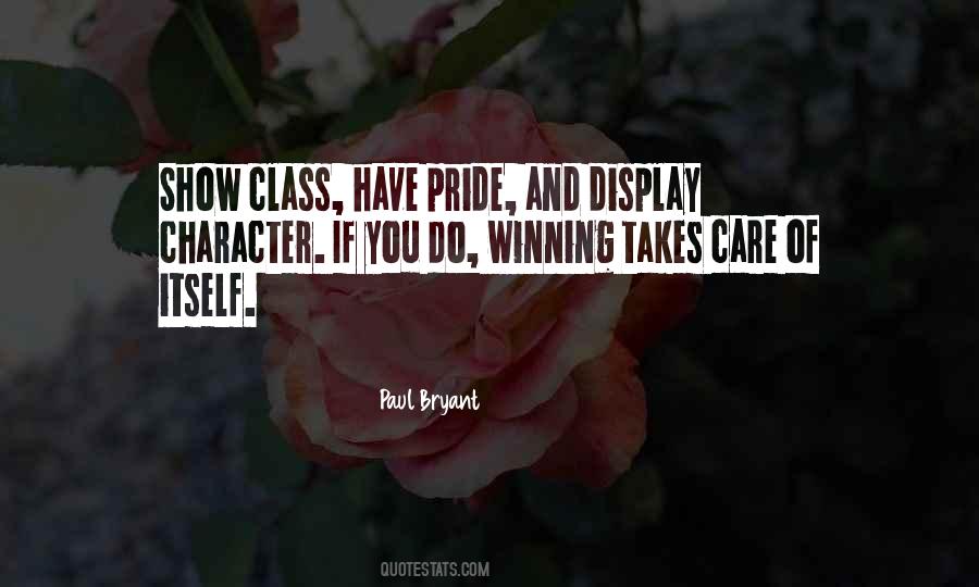 Pride Itself Quotes #1611654