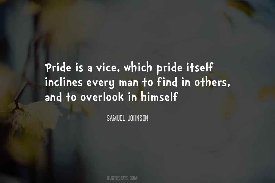Pride Itself Quotes #1802910