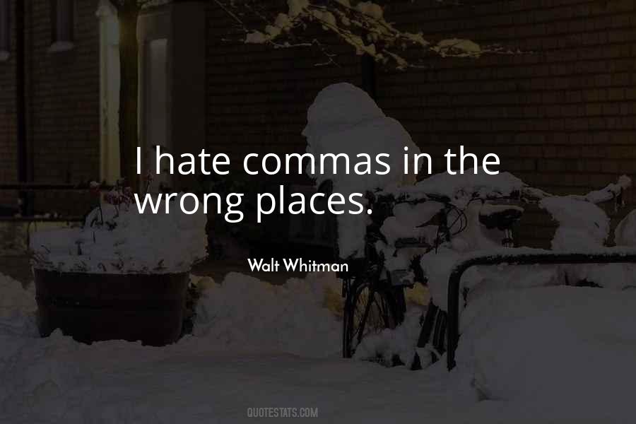 Quotes About Commas #369182